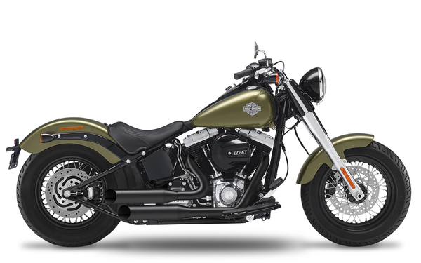 2in2 | 3(r) | Shotgun-low | Staggered Exhaust System Matte Black, 1, nordicamoto.ro