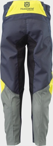 Pantaloni Copii Husqvarna Railed Yellow/Gray-1