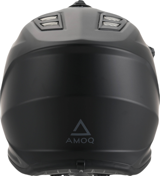 AMOQ Meteor V2 JNR MX helmet Blackout YS (47-48)-1