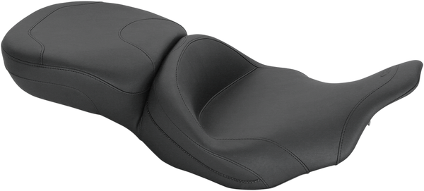Vintage Super Touring 2-up Vinyl Seat Black, 1, nordicamoto.ro