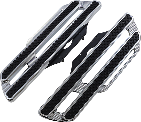 Method Driver Floorboards Chrome, 1, nordicamoto.ro