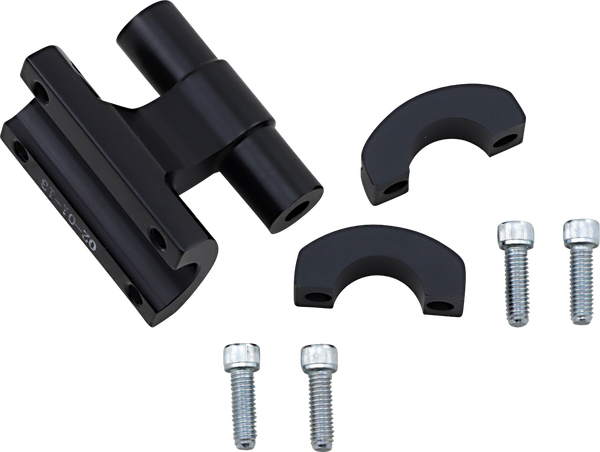 Powerriser 325 Pivoting Risers Black, 2, nordicamoto.ro