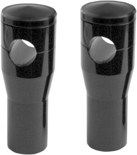 Elite Custom Billet Aluminum Risers Black, 1, nordicamoto.ro
