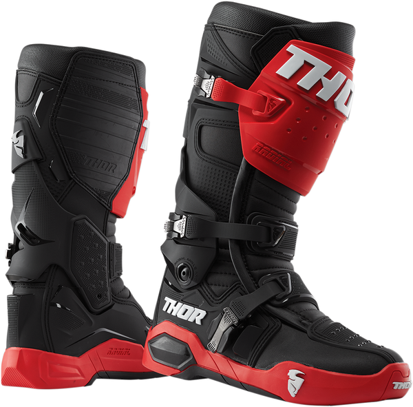 Radial Boots Replacement Outsoles Black, Red -5