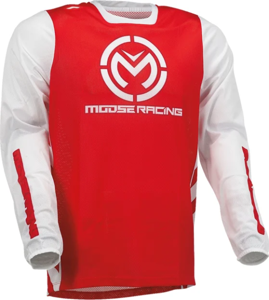 MOOSE RACING Sahara Jersey Red, White  L +, 1, nordicamoto.ro
