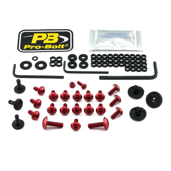Fairing Bolt Kit For Aprilia Red, 1, nordicamoto.ro