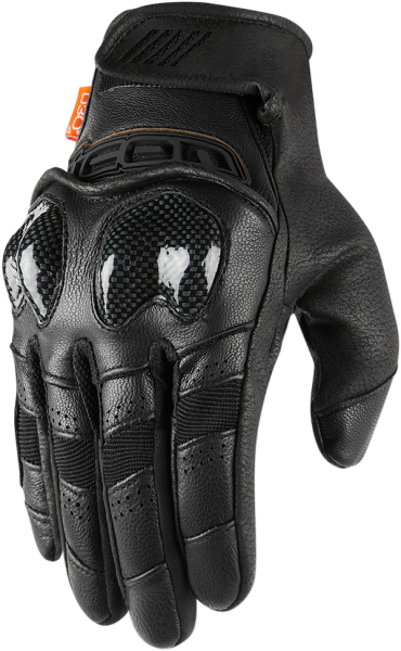Manusi Textil/Piele Icon Contra2™ Black-3