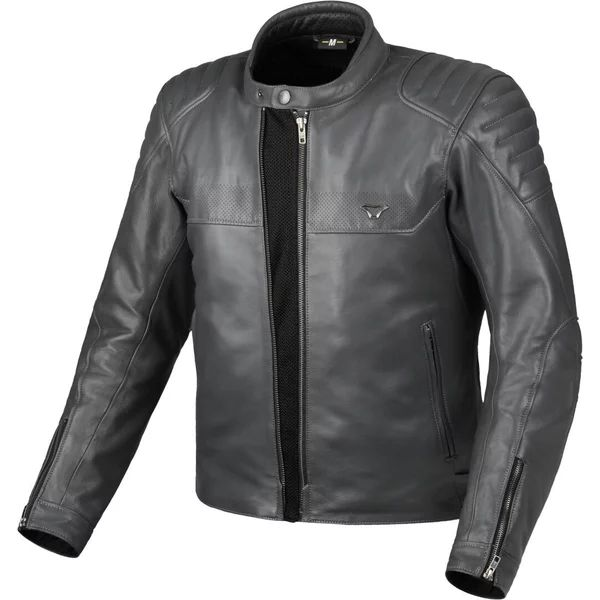 Geaca de piele MACNA LANCE 2.0 Negru 50, 6, nordicamoto.ro