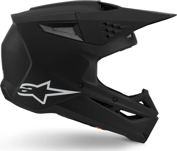 Casca Alpinestars Sm3 Solid Black Matte-2