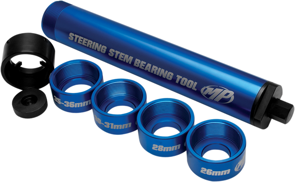Steering Stem Bearing Tool Blue, Anodized 