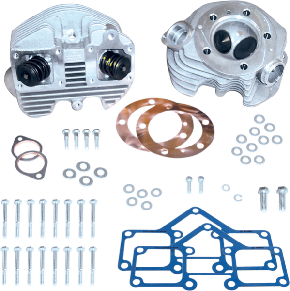 Super Stock Cylinder Head Kit Silver, 1, nordicamoto.ro