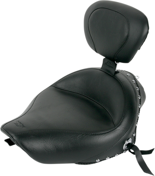 Wide Solo Seat With Removable Backrest Black, 1, nordicamoto.ro