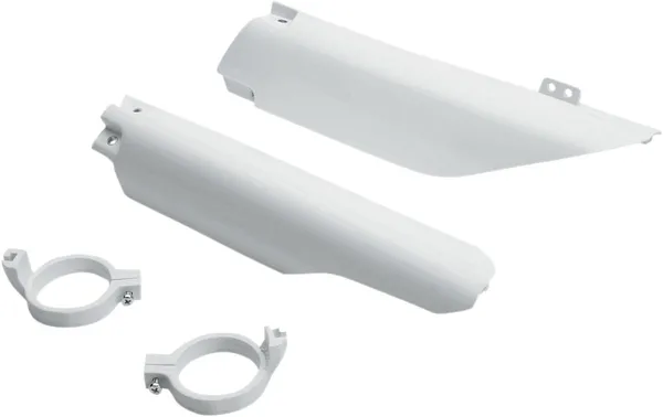 Suzuki Fork Tube Protectors White-0