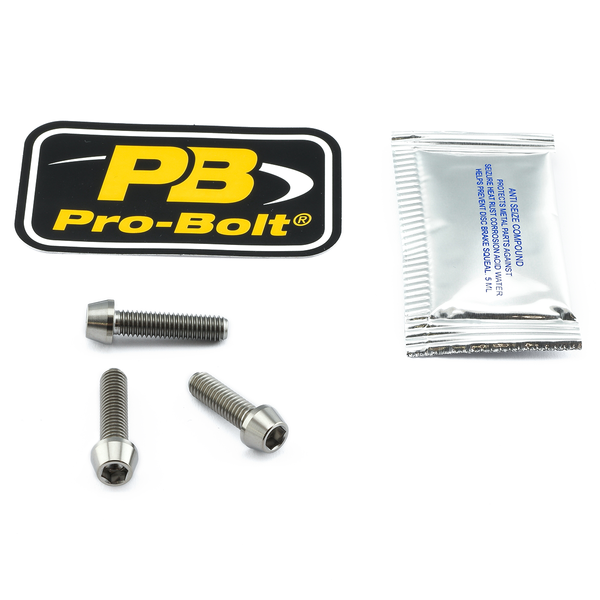 Titanium Brake & Clutch Lever Perch Pinch Bolt Kit, 1, nordicamoto.ro