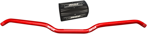 Hustler Anodized Aluminum Handlebars Red, 1, nordicamoto.ro