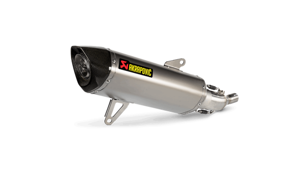 Slip-on Line Muffler Scooter Black, Carbon Fiber-3