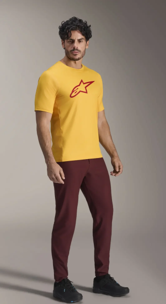 Tricou cu mâneci scurte A-Dura Ride, portocaliu, 5, nordicamoto.ro