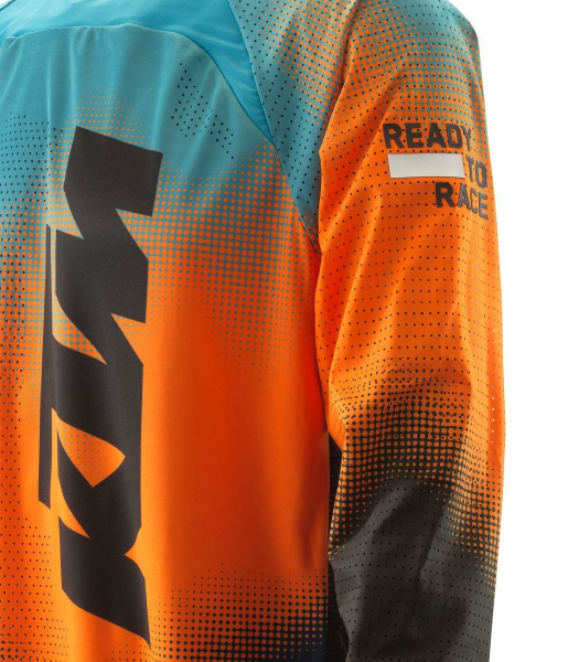 Tricou KTM Gravity-FX Blue/Orange-0