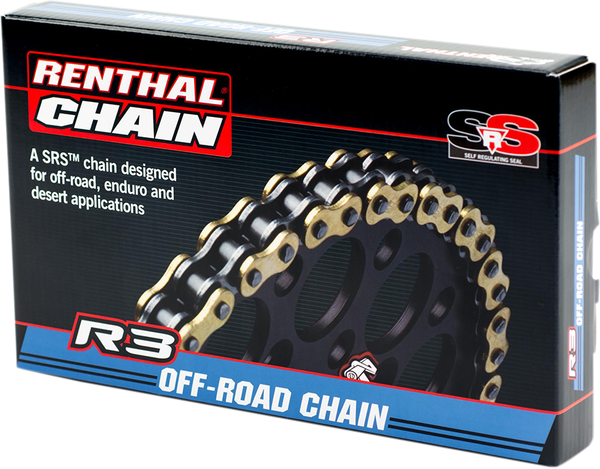 520 R33 Chain Gold 520, 2, nordicamoto.ro