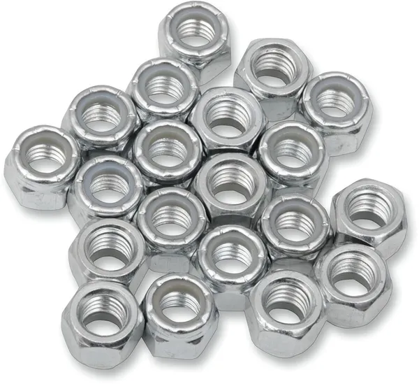 Nylock Nut Silver -0
