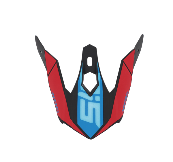 Cozoroc Casca Copii Acerbis Eclipse Rosu/Gri-1