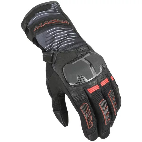 Manusi de piele vara MACNA TEMPO 2.0 Negru S, 8, nordicamoto.ro