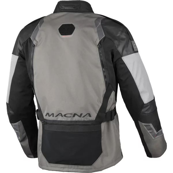 Geaca textil impermeabila touring/adventure MACNA TOUROS M Maro/Gri/Negru, 3, nordicamoto.ro