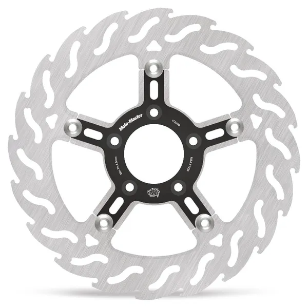 Custom Series Floating Rotor Black, Silver, Stainless Steel-0