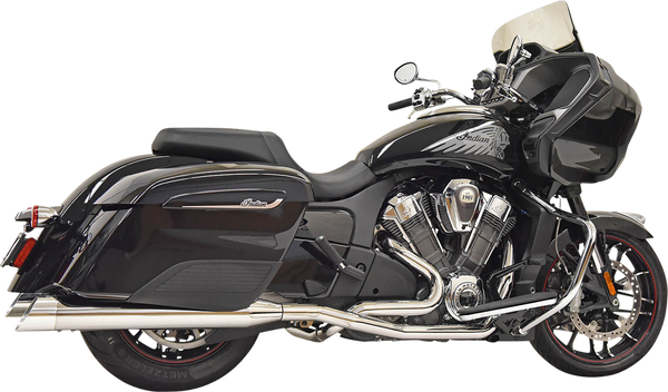 True Dual Exhaust System Chrome, 1, nordicamoto.ro
