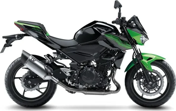 Tobă de eșapament LeoVince LV-14 R Titanium Slip-On pentru Kawasaki Z400 / Z500, 4, nordicamoto.ro