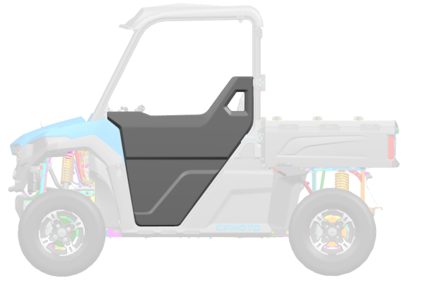 LH@RH HALF-DOOR ASSY, 10, nordicamoto.ro