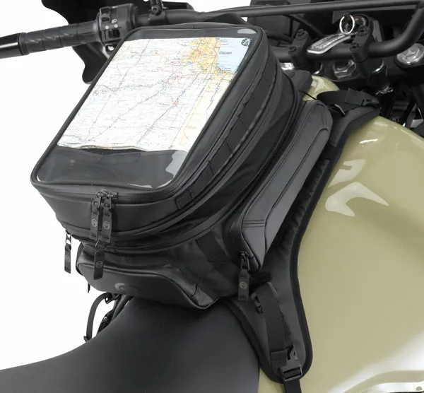 MOOSE RACING Adv1 Tank Bag Black, 1, nordicamoto.ro