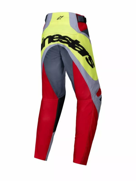 Pantaloni Copii Alpinestars Racer Melt Gray/Red-0