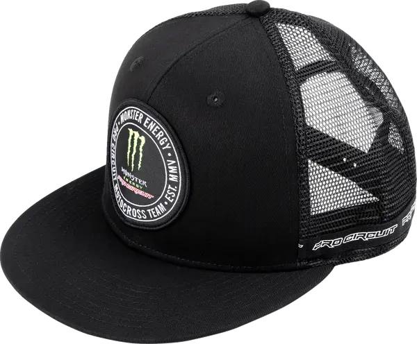Patch Snapback Hat Black -1