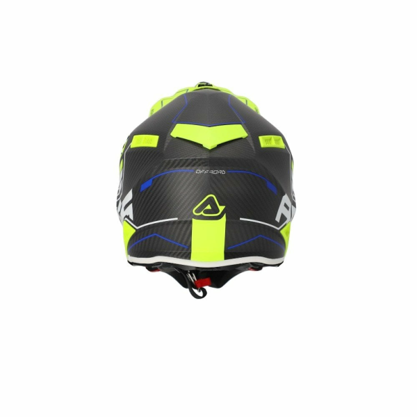 Casca Acerbis Steel Carbon 22.06 Black/Yellow-1