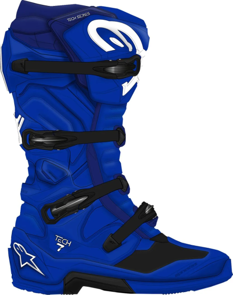Cizme Alpinestars Tech 7 Blue-3
