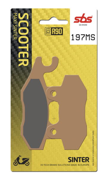 Ms Scooter Maxi Sintered Brake Pads, 1, nordicamoto.ro