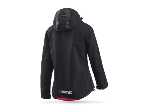 Women's Corpo Rain Jacket Red, Black -8