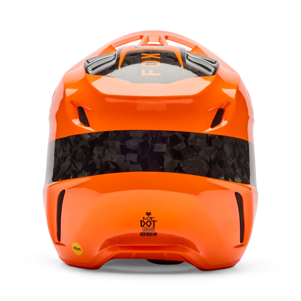 Casca Motocross Fox V3 RS Fracture Portocaliu Fluo XS, 3, nordicamoto.ro