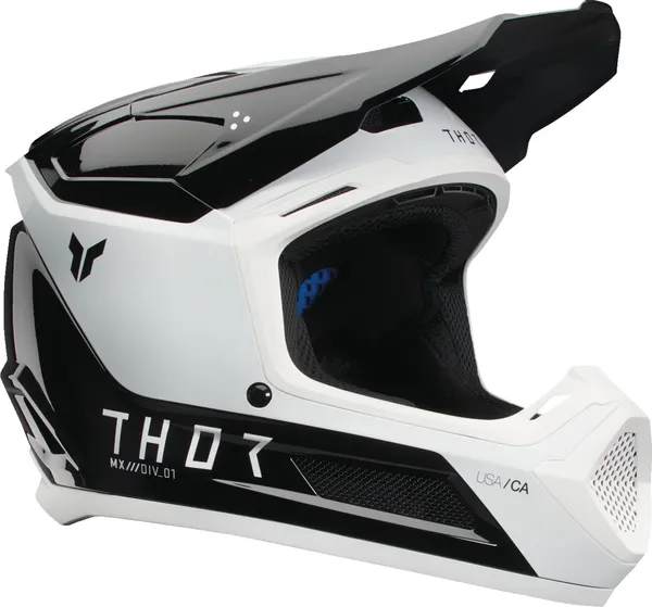 THOR Youth Fleet Storm Helmet White, Black -5