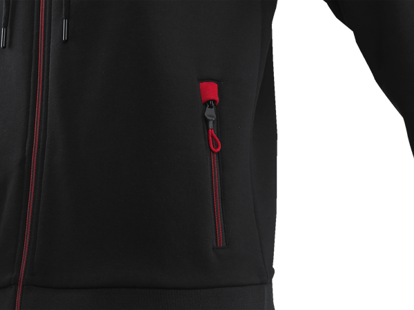 Corpo Full-zip Hoody Black -3