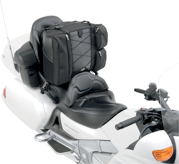 Br4100 Dresser Backseat Bag Black, Gray, 1, nordicamoto.ro
