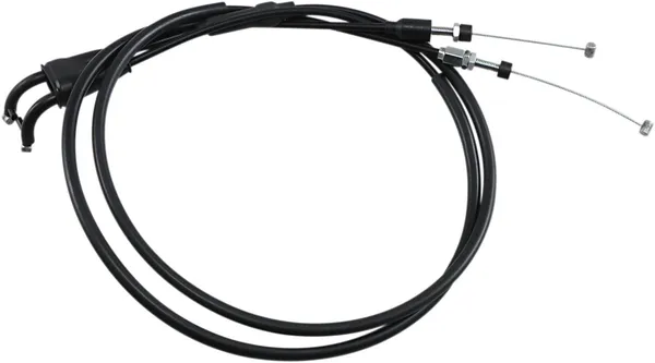 MOOSE RACING Black Vinyl Throttle Cable Black -0
