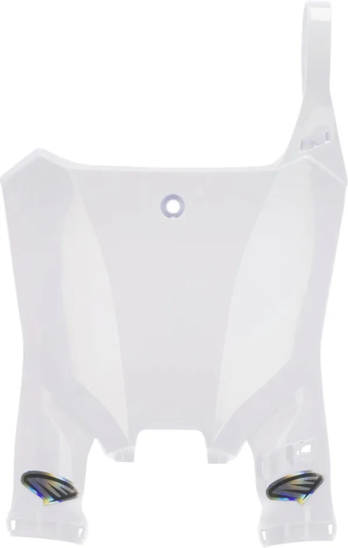 Stadium Number Plate White, 2, nordicamoto.ro