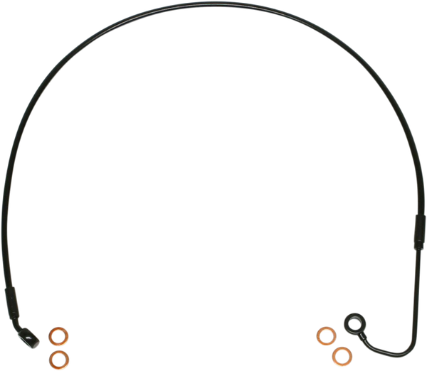 Xr Stainless Upper Brake Line Black Oversize [+203 mm (8'')], 1, nordicamoto.ro