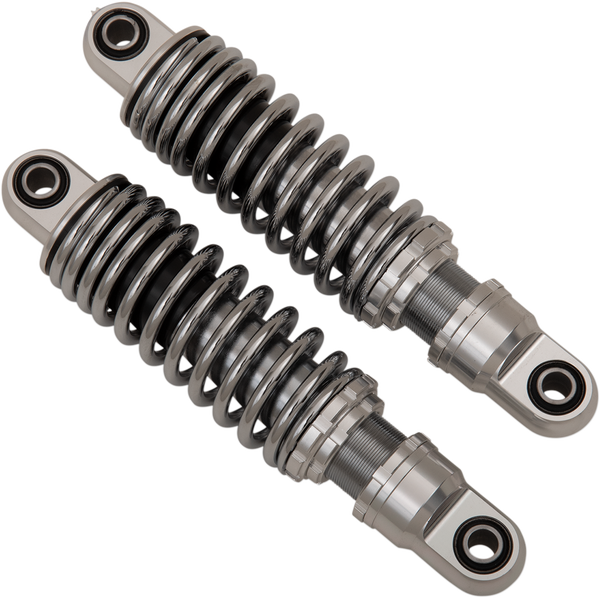 Premium 10.5(r) Shocks Black, Chrome, Anodized, 1, nordicamoto.ro