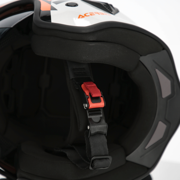 Casca Jet Acerbis Aria Sport Alb/Portocaliu XXL-3