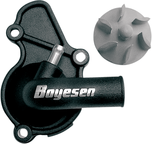 Supercooler Water Pump Cover And Impeller Kit Black, 1, nordicamoto.ro