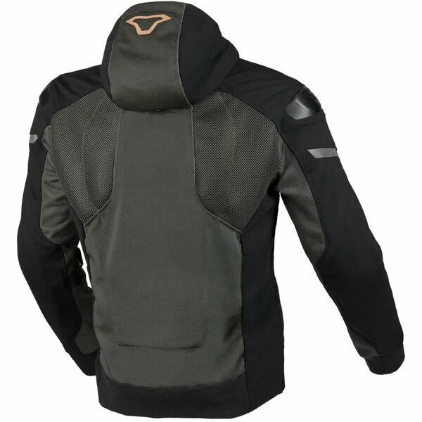 Geaca textil de vara MACNA BRERO XS Verde/Negru, 5, nordicamoto.ro