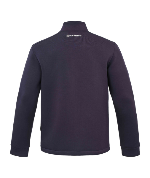 CARDIGAN CU GLUGĂ PENTRU BĂRBAȚI_ALBASTRU MARIN@L, 2, nordicamoto.ro